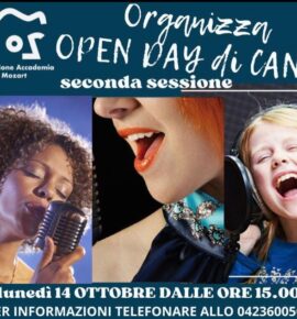 OPEN DAY CANTO